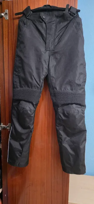 Pantalón Moto Mujer Negro NUEVO