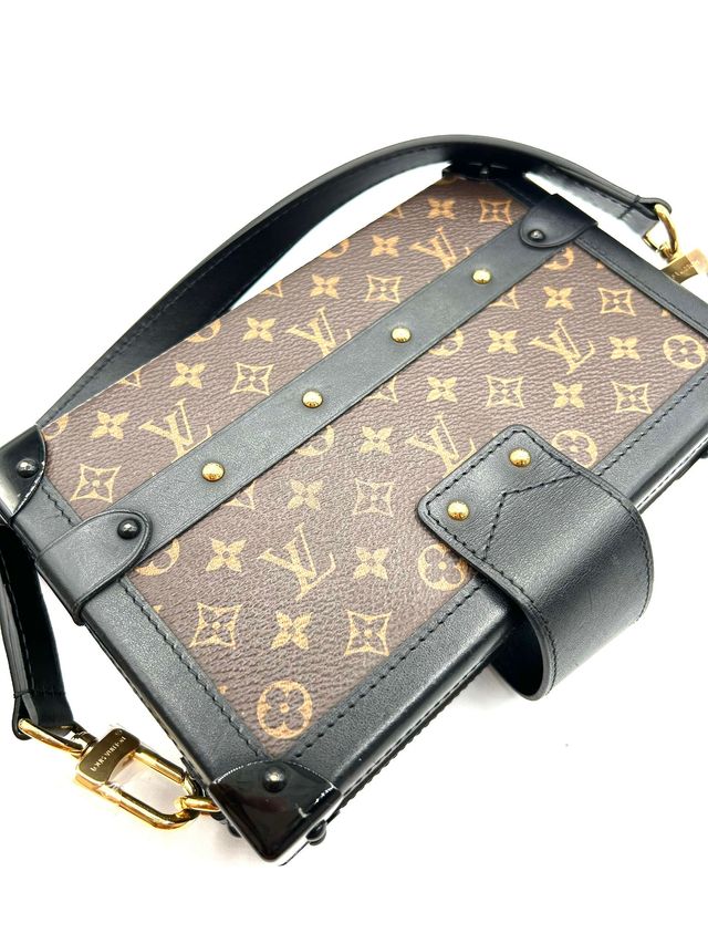 Bolso Louis Vuitton Trunk Marrón Dorado
