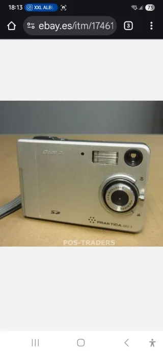 Cámara Digital Praktica Digi 3 3.1MP
