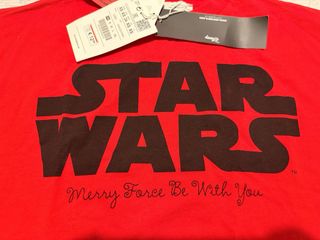 Camiseta Star Wars Navidad Pull&Bear Talla XS