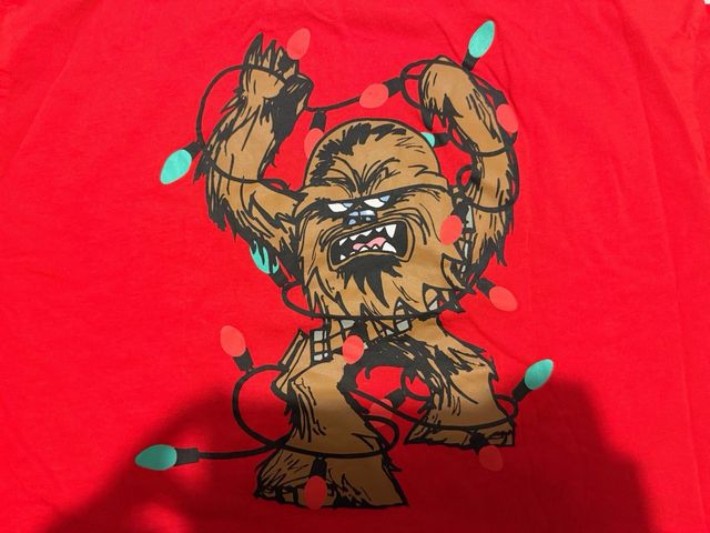 Camiseta Star Wars Navidad Pull&Bear Talla XS