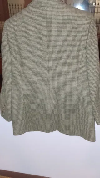 Giacca donna pied de poule verde Maska