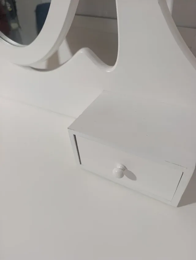 Tocador/escritorio blanco madera