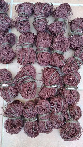 20 redes o capillos para captura de conejos