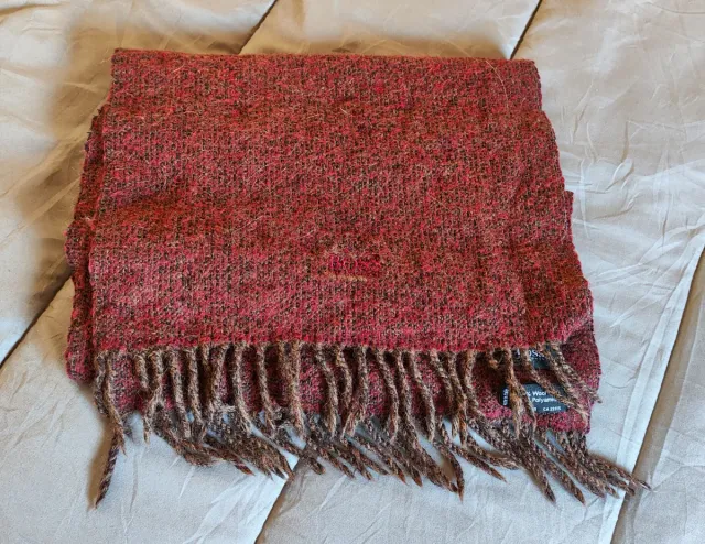 Bufanda Hugo Boss lana granate