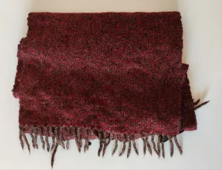 Bufanda Hugo Boss lana granate