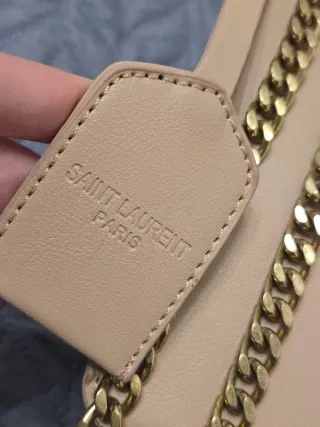 Bolso YSL Sunset Mediano Beige