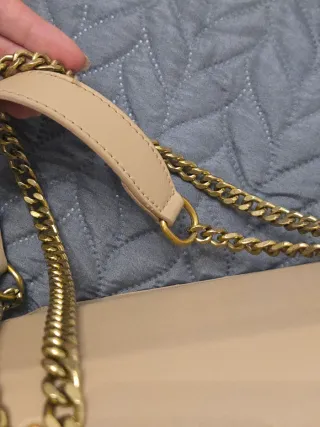 Bolso YSL Sunset Mediano Beige
