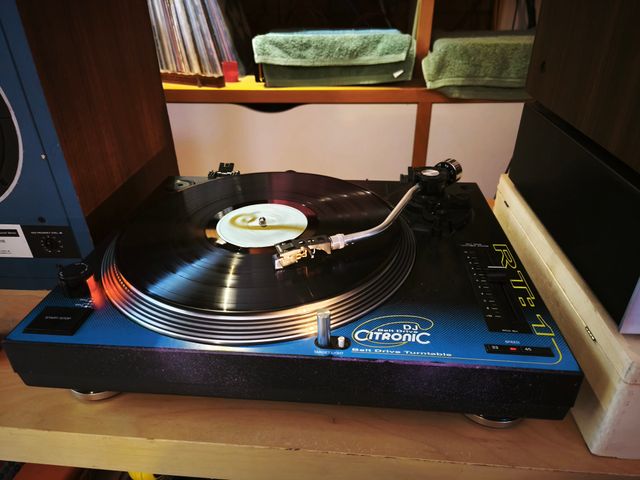Tocadiscos DJ Citronic RT-1 Belt Drive