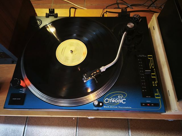 Tocadiscos DJ Citronic RT-1 Belt Drive
