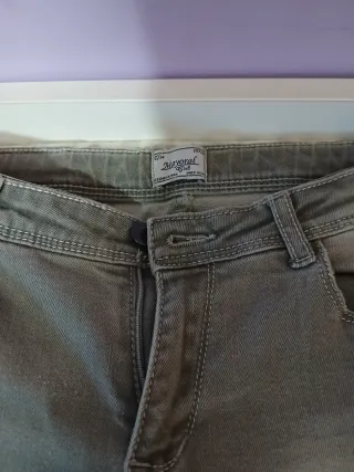 Pantalones vaqueros grises mujer talla xs 157 cm