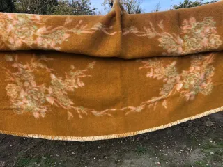 Coperta Lanerossi Matrimoniale Beige ruggine