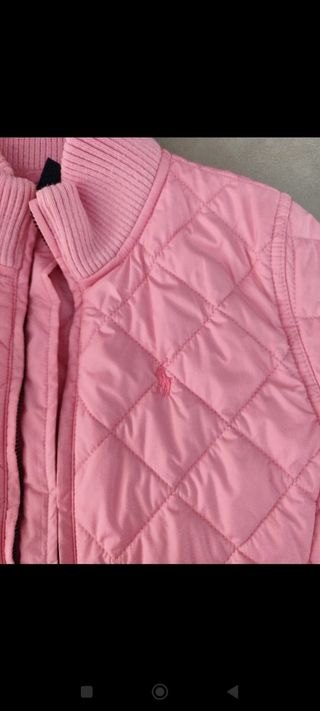 Piumino Ralph Lauren ragazza 12 anni rosa barbie