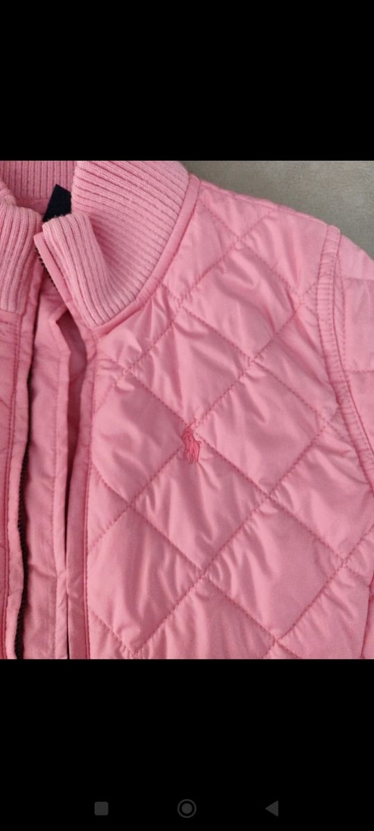Piumino Ralph Lauren ragazza 12 anni rosa barbie
