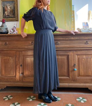 Abito lungo Nancy Johnson pois L