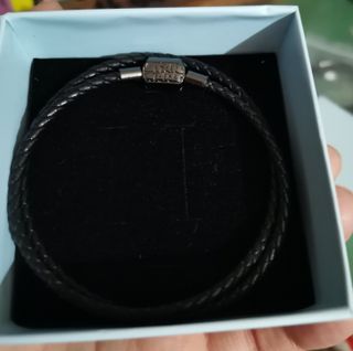 Pulsera Cuero Logo Star Wars