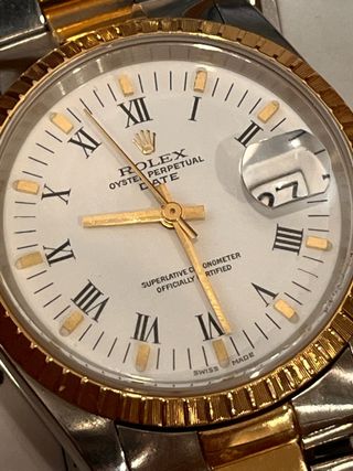 Rolex Oyster Perpetual Date Acero y Oro