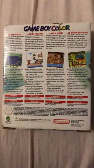 Nintendo Game Boy Color Verde Original
