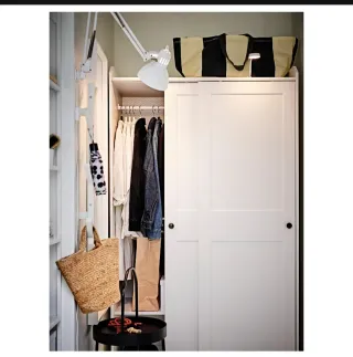 Flexo de escritorio blanco IKEA