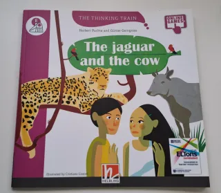 Libro inglés "The Jaguar and the Cow"