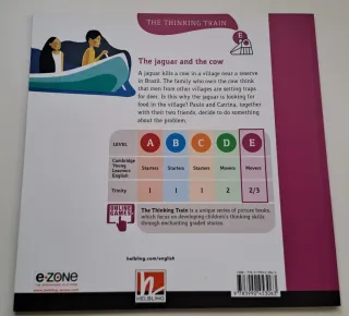 Libro inglés "The Jaguar and the Cow"