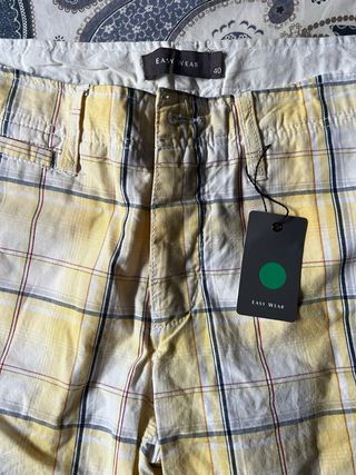 Bermudas de cuadros hombre