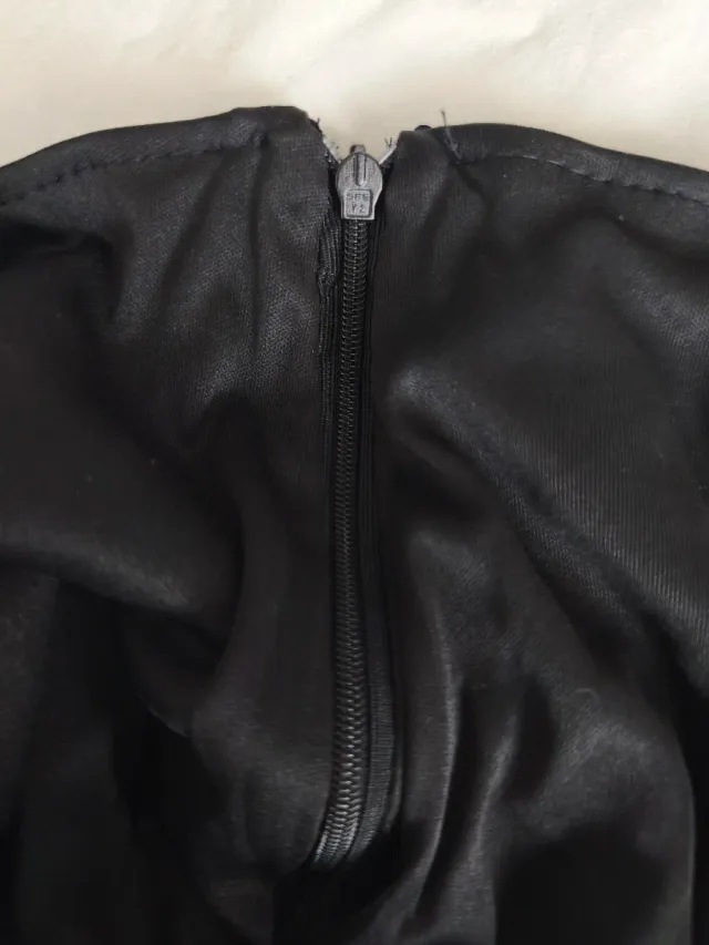 Minifalda lentejuelas negra Shein