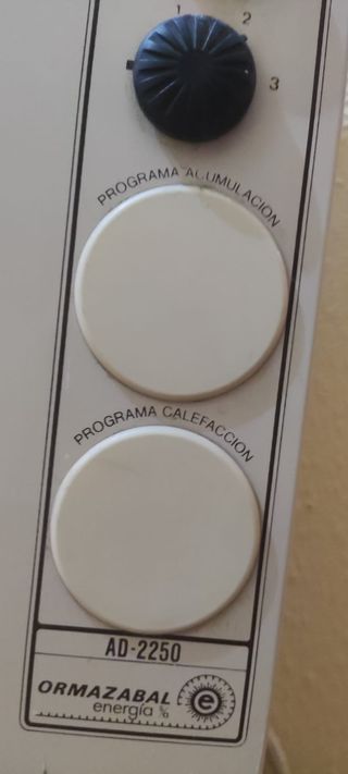 Acumulador eléctrico de calor (dinámico)