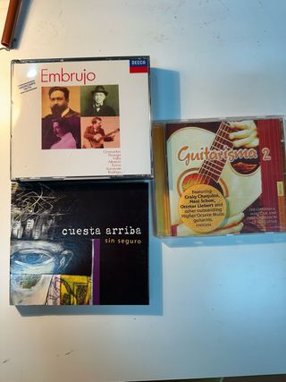 CD Embrujo / Guitarrisma 2 / Cuesta Arriba