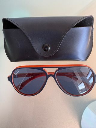 Gafas Ray-Ban niño azul y naranja