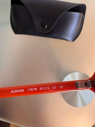 Gafas Ray-Ban niño azul y naranja