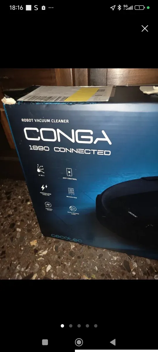 Robot Aspirador Conga 1990 Connected