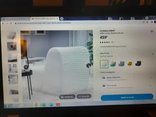 Sillón cama Lycksele HÅVET IKEA blanco