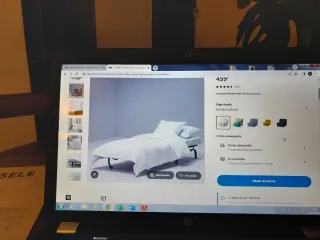 Sillón cama Lycksele HÅVET IKEA blanco