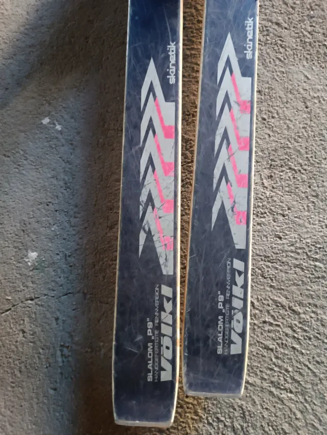 Esquís Volkl P9 SL con fijaciones