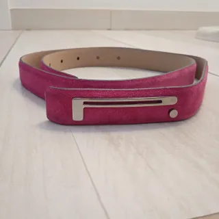 Cintura PIRELLI donna camoscio  fucsia 80cm