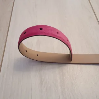 Cintura PIRELLI donna camoscio  fucsia 80cm