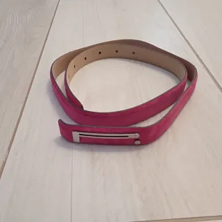 Cintura PIRELLI donna camoscio  fucsia 80cm