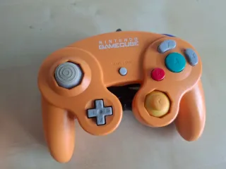 Mandos Nintendo Gamecube Naranja