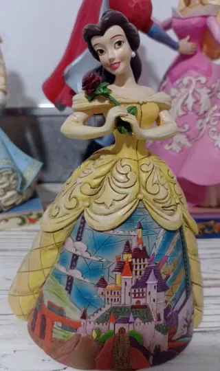 Figura Disney Enesco Bella y Bestia