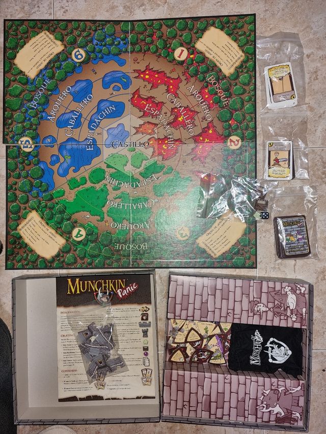 Juego de mesa Munchkin Panic