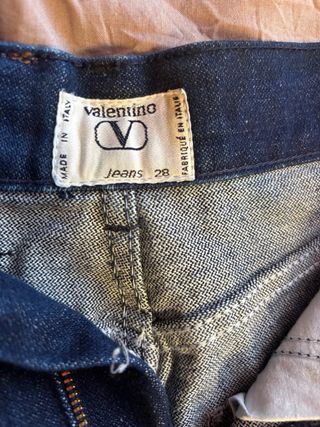 Pantaloni Jeans Valentino Blu Scuro