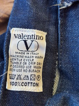 Pantaloni Jeans Valentino Blu Scuro