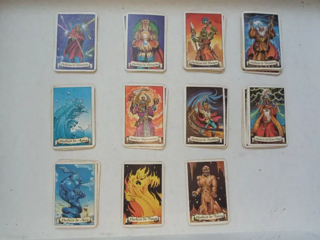 Cartas Heroquest Classic y Advanced