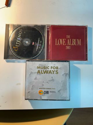 2 CDs Compilatorio Jazz Eternos y The Love Album