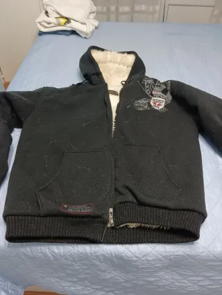 Chamarra Negra Talla Chico