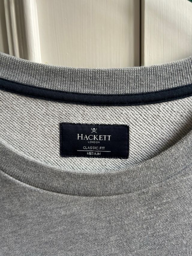 Sudadera Hackett Gris Talla M