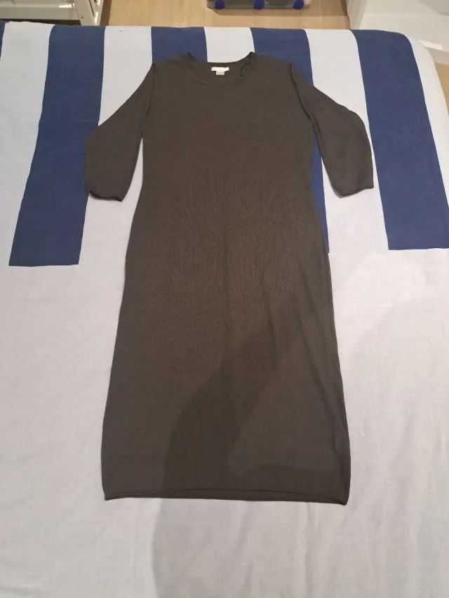 Vestido Mango marrón talla L