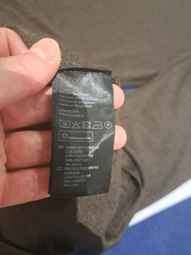 Vestido Mango marrón talla L