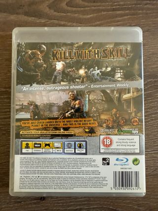 Bulletstorm PS3 - Shooter
